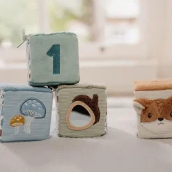 Little Dutch Educatief Speelgoed^Blokkenset - Blauw - Forest Friends