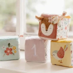 Little Dutch Educatief Speelgoed^Blokkenset - Roze - Fairy Garden