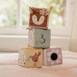 Little Dutch Educatief Speelgoed^Blokkenset - Roze - Fairy Garden