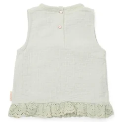 Little Dutch Meisjes Kleding|Kinderkleding^Blouse mouwloos - Groen - Fairy Garden