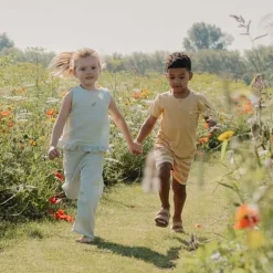 Little Dutch Meisjes Kleding|Kinderkleding^Blouse mouwloos - Groen - Fairy Garden