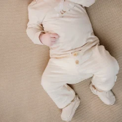 Little Dutch Babykleding^Broek - Beige - Newborn Naturals