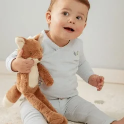 Little Dutch Jongens Kleding|Babykleding^Broek - Blauw - Forest Friends - Gestreept