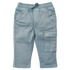 Little Dutch Jongens Kleding|Kinderkleding^Broek - Joggingstof - Blauw - Forest Friends