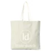 Little Dutch Tassen^Canvas shopper - Groen