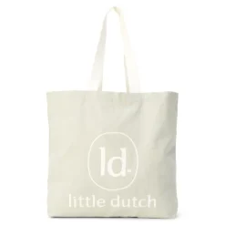 Little Dutch Tassen^Canvas shopper - Groen