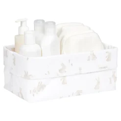Little Dutch Commodemandjes|Decoratie^Commodemandje groot - Wit - Newborn Naturals - Baby Bunny