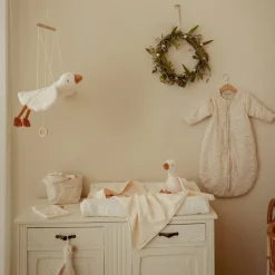 Little Dutch Commodemandjes|Decoratie^Commodemandje klein - Wit - Newborn Naturals - Little Goose