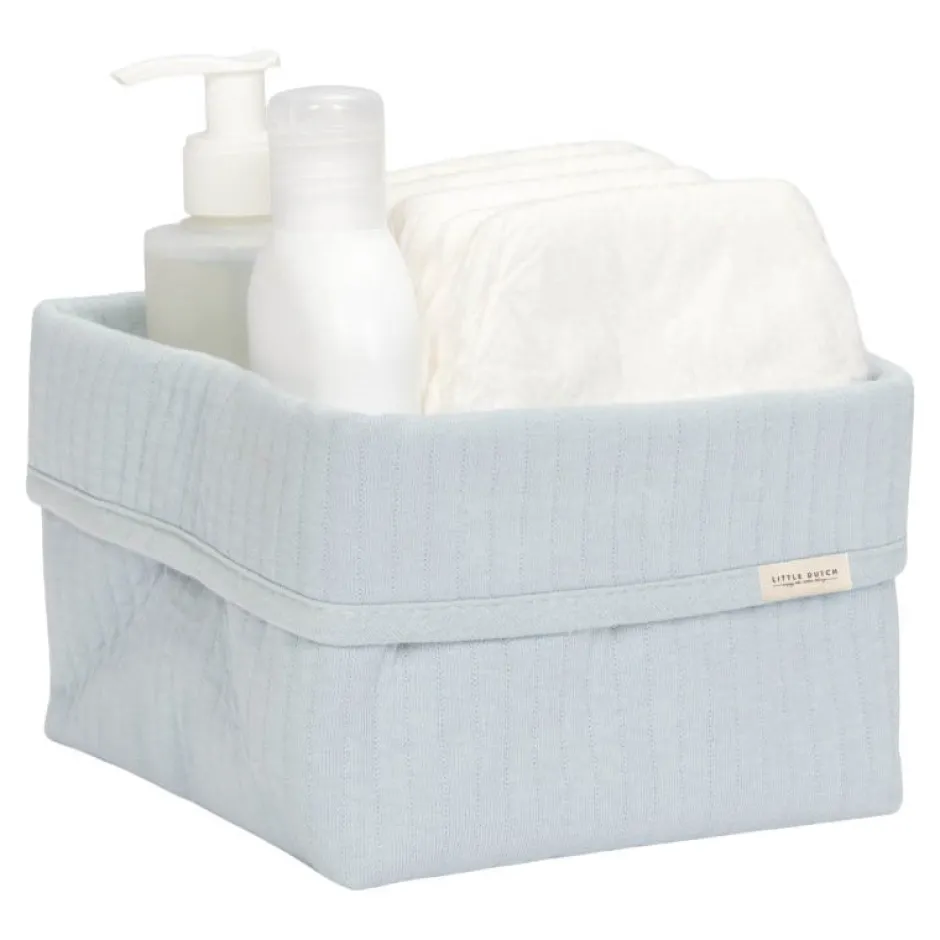 Little Dutch Commodemandjes|Decoratie^Commodemandje klein Pure Soft Blue