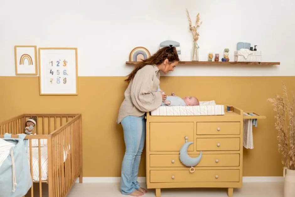 Little Dutch Commodemandjes|Decoratie^Commodemandje klein Pure Soft Blue