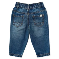 Little Dutch Jongens Kleding|Kinderkleding^Denim Broek - Blauw - Forest Friends