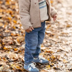 Little Dutch Jongens Kleding|Kinderkleding^Denim Broek - Blauw - Forest Friends