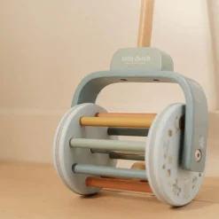 Little Dutch Educatief Speelgoed|Houten Speelgoed^Duwstok - Blauw - Forest Friends