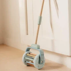 Little Dutch Educatief Speelgoed|Houten Speelgoed^Duwstok - Blauw - Forest Friends