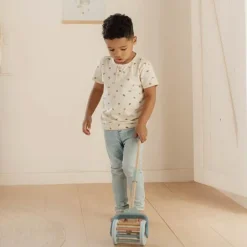 Little Dutch Educatief Speelgoed|Houten Speelgoed^Duwstok - Blauw - Forest Friends