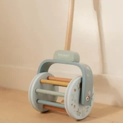 Little Dutch Educatief Speelgoed|Houten Speelgoed^Duwstok - Blauw - Forest Friends