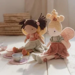 Little Dutch Zachte Poppen|Poppen^Fairy Evi - Roze - Fairy Garden