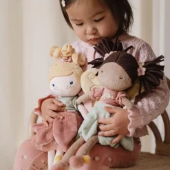 Little Dutch Zachte Poppen|Poppen^Fairy Mila - Roze - Fairy Garden