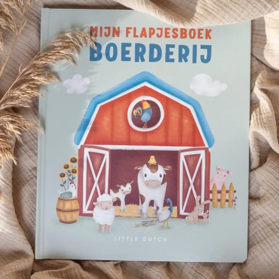 Little Dutch Boeken^Flapjesboek Boerderij - Meerkleurig - NL