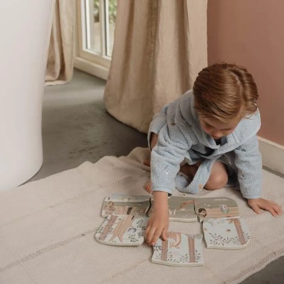 Little Dutch Badspeelgoed^Foam puzzel - Meerkleurig - Forest Friends