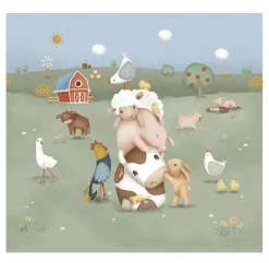 Little Dutch Decoratie|Behang^Fotobehang - Meerkleurig - Little Farm