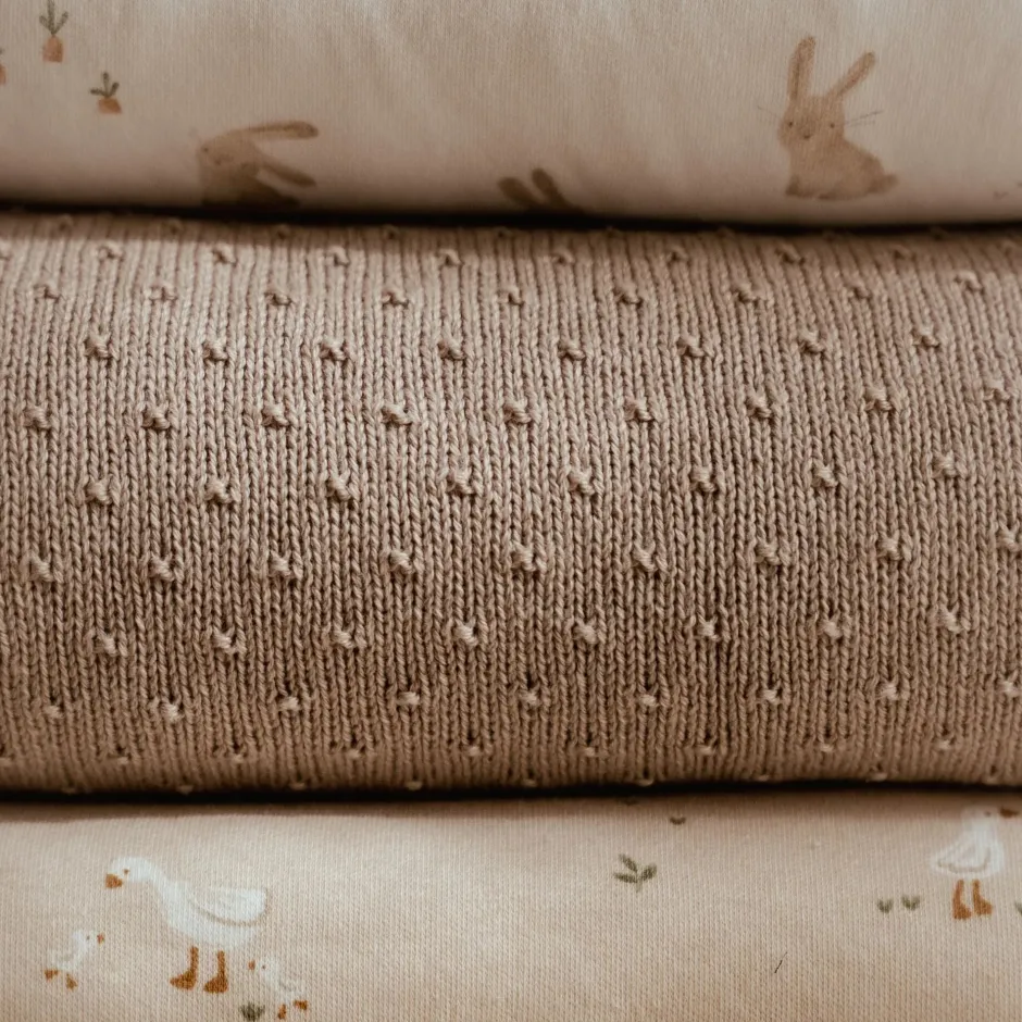 Little Dutch Ledikantdeken^Gebreid ledikantdeken – Beige – Essentials