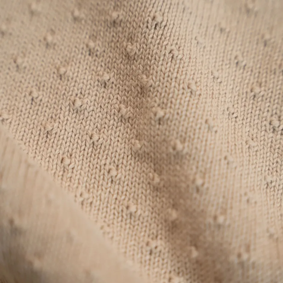 Little Dutch Ledikantdeken^Gebreid ledikantdeken – Beige – Essentials