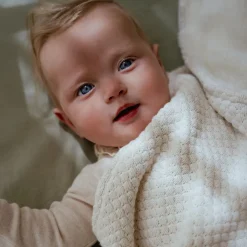 Little Dutch Ledikantdeken^Gebreid ledikantdeken - Fleece – Wit – Essentials