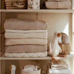 Little Dutch Ledikantdeken^Gebreid ledikantdeken - Fleece - Beige - Essentials