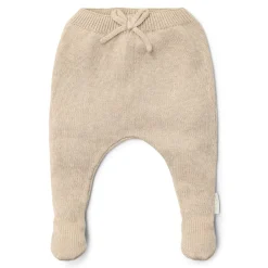 Little Dutch Babykleding^Gebreide broek - Beige - Newborn Naturals