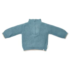 Little Dutch Jongens Kleding|Kinderkleding^Gebreide trui - Blauw - Forest Friends