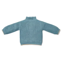 Little Dutch Jongens Kleding|Kinderkleding^Gebreide trui - Blauw - Forest Friends
