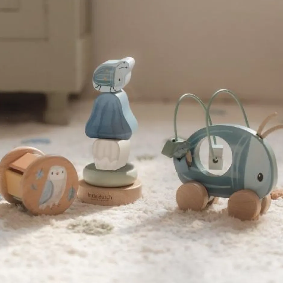 Little Dutch Educatief Speelgoed|Houten Speelgoed^Giftset - Blauw - Forest Friends