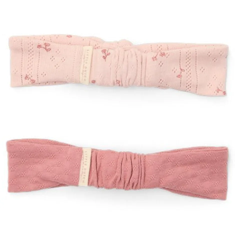 Little Dutch Accessoires|Babykleding^Haarband set van 2 - Roze - Maat one size - Fairy Garden