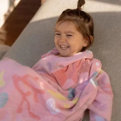 Little Dutch Strand & Water Speelgoed^Handdoek - Meerkleurig - Maat one size - Ocean Treasures