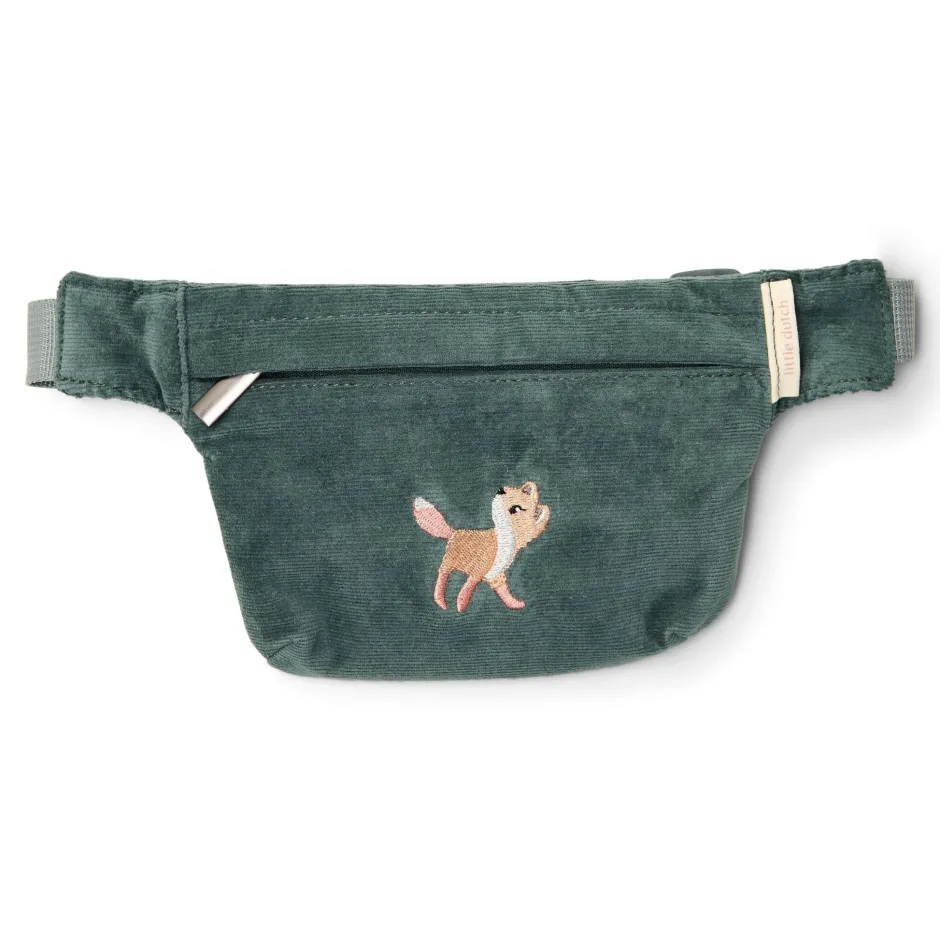 Little Dutch Jongens Kleding|Kinderkleding^Heuptasje - Groen - Maat one size - Forest Friends