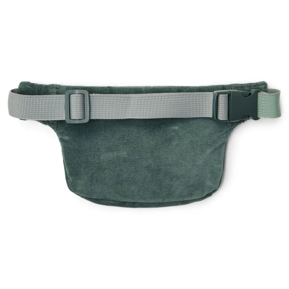 Little Dutch Jongens Kleding|Kinderkleding^Heuptasje - Groen - Maat one size - Forest Friends