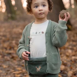 Little Dutch Jongens Kleding|Kinderkleding^Heuptasje - Groen - Maat one size - Forest Friends
