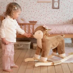 Little Dutch Houten Speelgoed^Hobbelhert - Roze - Fairy Garden