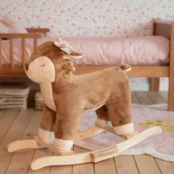 Little Dutch Houten Speelgoed^Hobbelhert - Roze - Fairy Garden