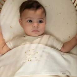 Little Dutch Hoeslakens^Hoeslaken - Wit - 70 x 140/150 cm - Newborn Naturals - Little Goose