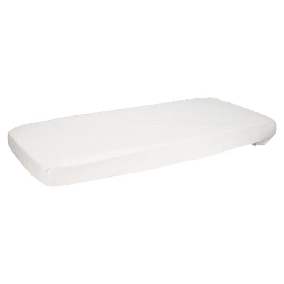 Little Dutch Hoeslakens^Hoeslaken hydrofiel wieg Soft White