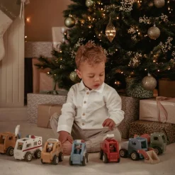 Little Dutch Rollenspel|Houten Auto's^Houten ambulance - Wit - Essentials