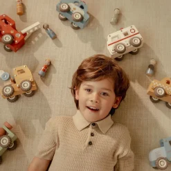 Little Dutch Rollenspel|Houten Auto's^Houten ambulance - Wit - Essentials