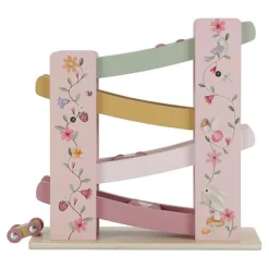 Little Dutch Houten Auto's|Houten Speelgoed^Houten autobaan - Roze - Fairy Garden
