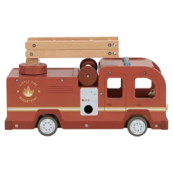 Little Dutch Rollenspel|Houten Auto's^Houten brandweerwagen – Rood – Essentials