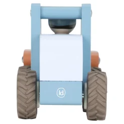 Little Dutch Rollenspel|Houten Auto's^Houten bulldozer – Blauw – Essentials