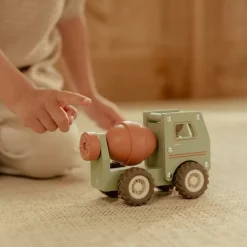 Little Dutch Rollenspel|Houten Auto's^Houten cementwagen – Groen – Essentials