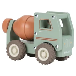Little Dutch Rollenspel|Houten Auto's^Houten cementwagen – Groen – Essentials