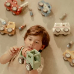 Little Dutch Rollenspel|Houten Auto's^Houten cementwagen – Groen – Essentials